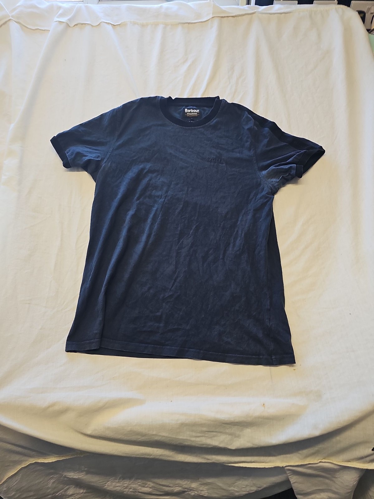 Barbour International Navy Blue Slim Fit T-Shirt L D508
