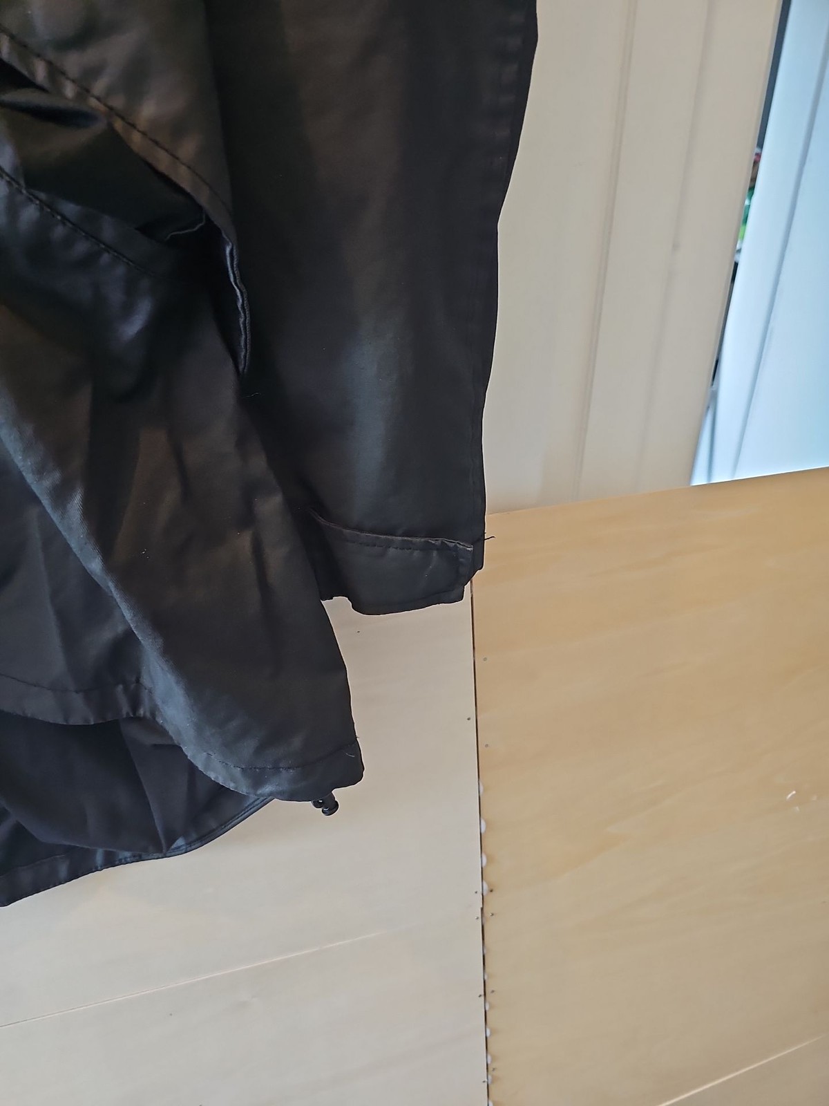 STANDVRD Men's Black Hooded Fishtail Parka Jacket XXL W553 - Image 3