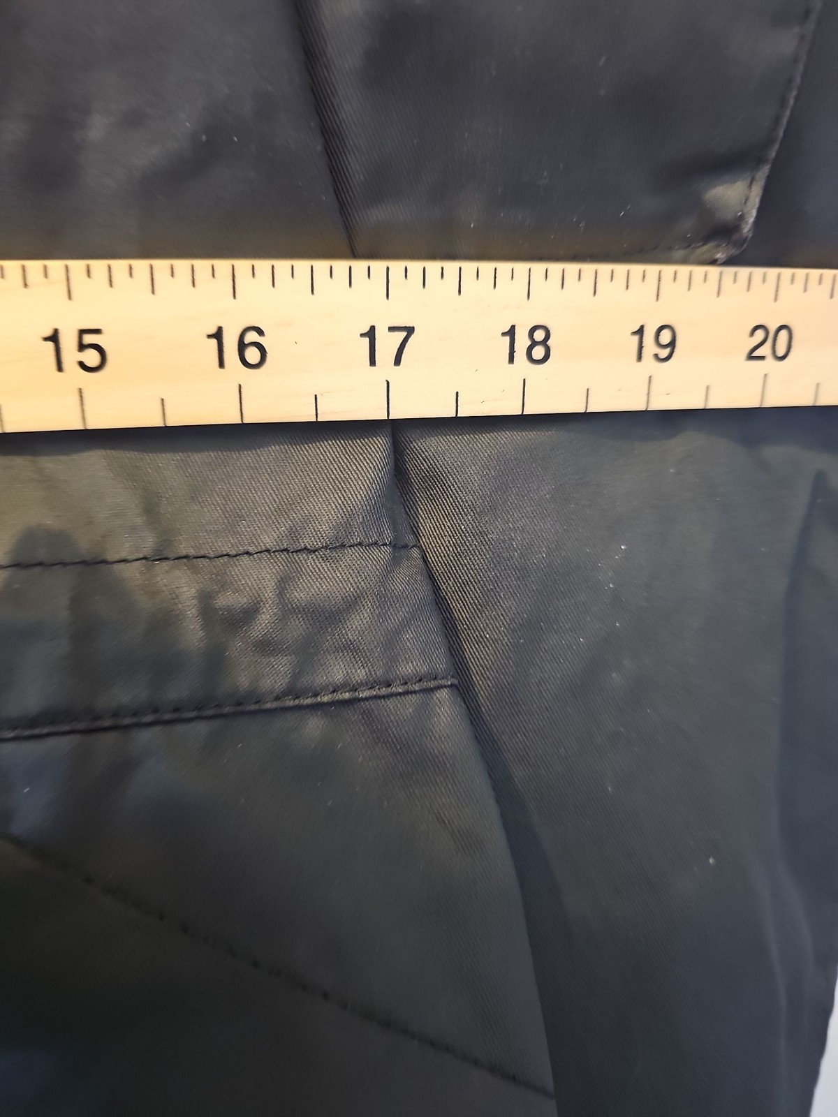 STANDVRD Men's Black Hooded Fishtail Parka Jacket XXL W553 - Image 6