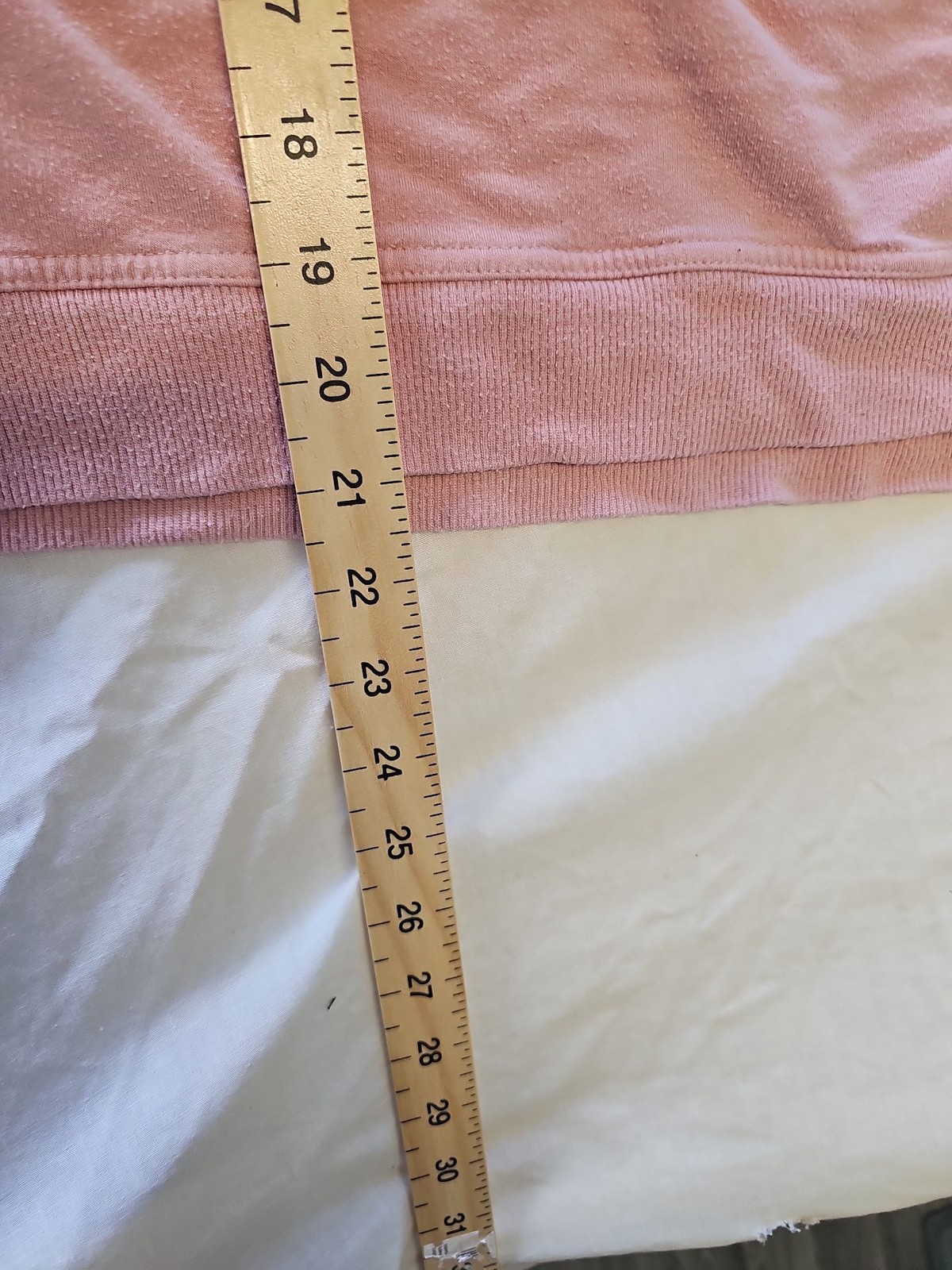 F&F Women's Dusty Rose Crewneck Sweatshirt Size UK 8 F532 - Image 4