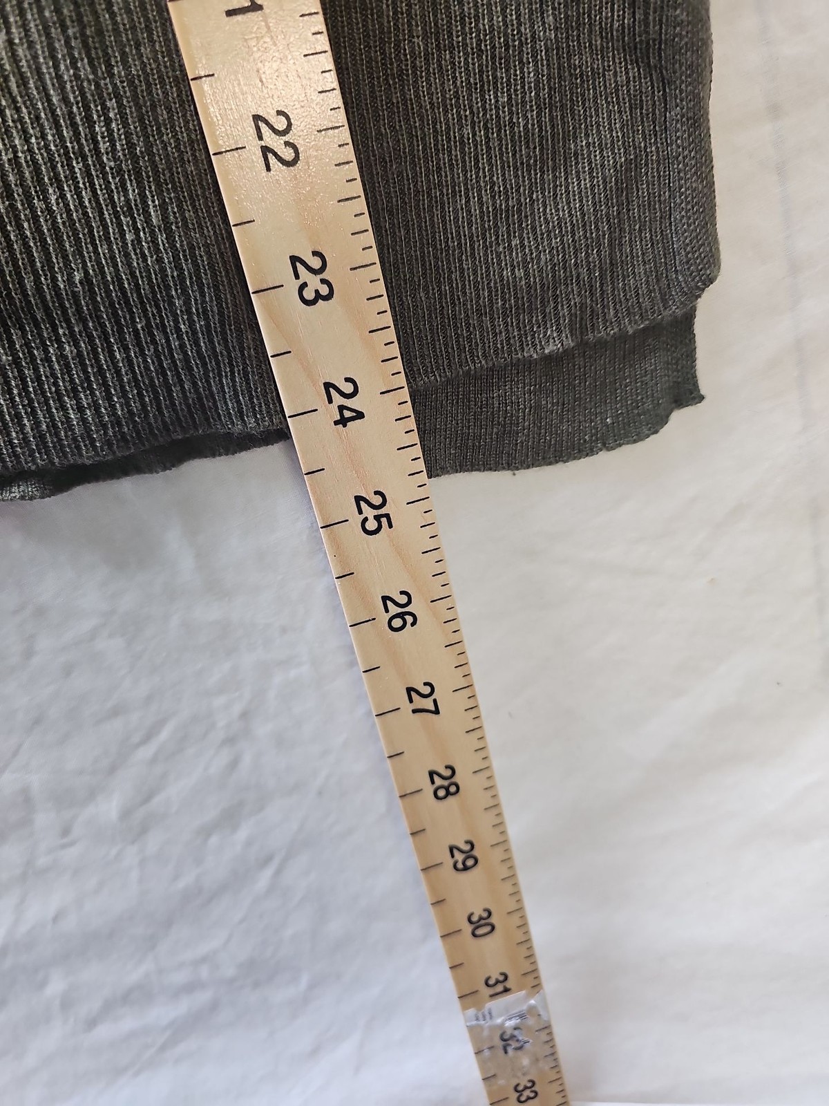 Atmosphere Olive Green V-Neck Lightweight Knit Jumper 411 - Image 3