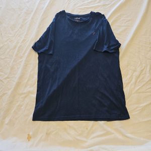 Farah Loungewear Navy Blue Crew Neck T-Shirt - Size Large F544