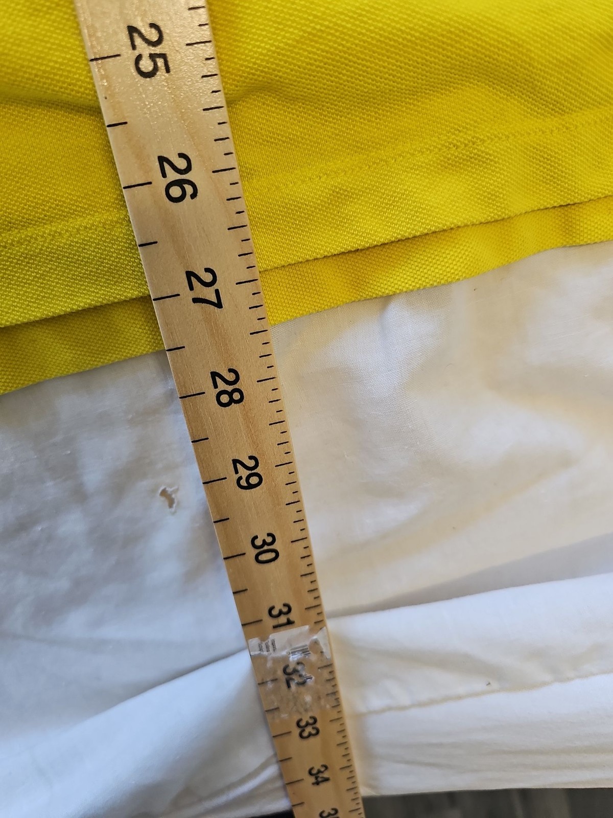 Nautica Men's Yellow Stripe Polo Shirt F547 - Image 8