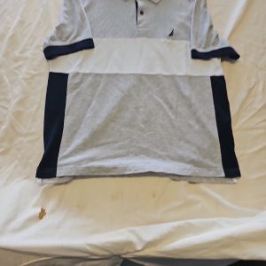 Nautica Men's Classic Fit Colorblock Performance Polo Shirt  F548