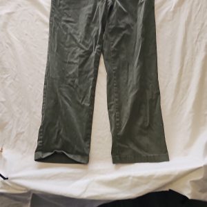 Amazon Essentials Men's Olive Green Straight-Leg Chinos 36 32 F559