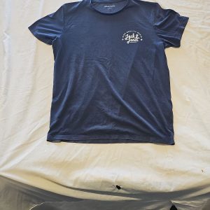 Jack & Jones Navy Blue Originals Graphic T-Shirt F539