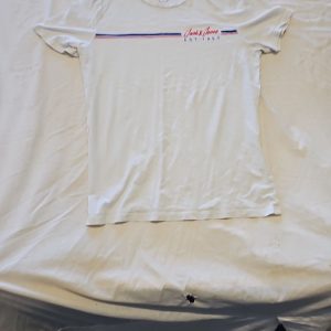 Jack & Jones Originals White Graphic Logo T-Shirt - Size M vF541