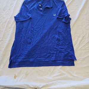 Chaps Royal Blue Men's Short Sleeve Polo Shirt - Large  545