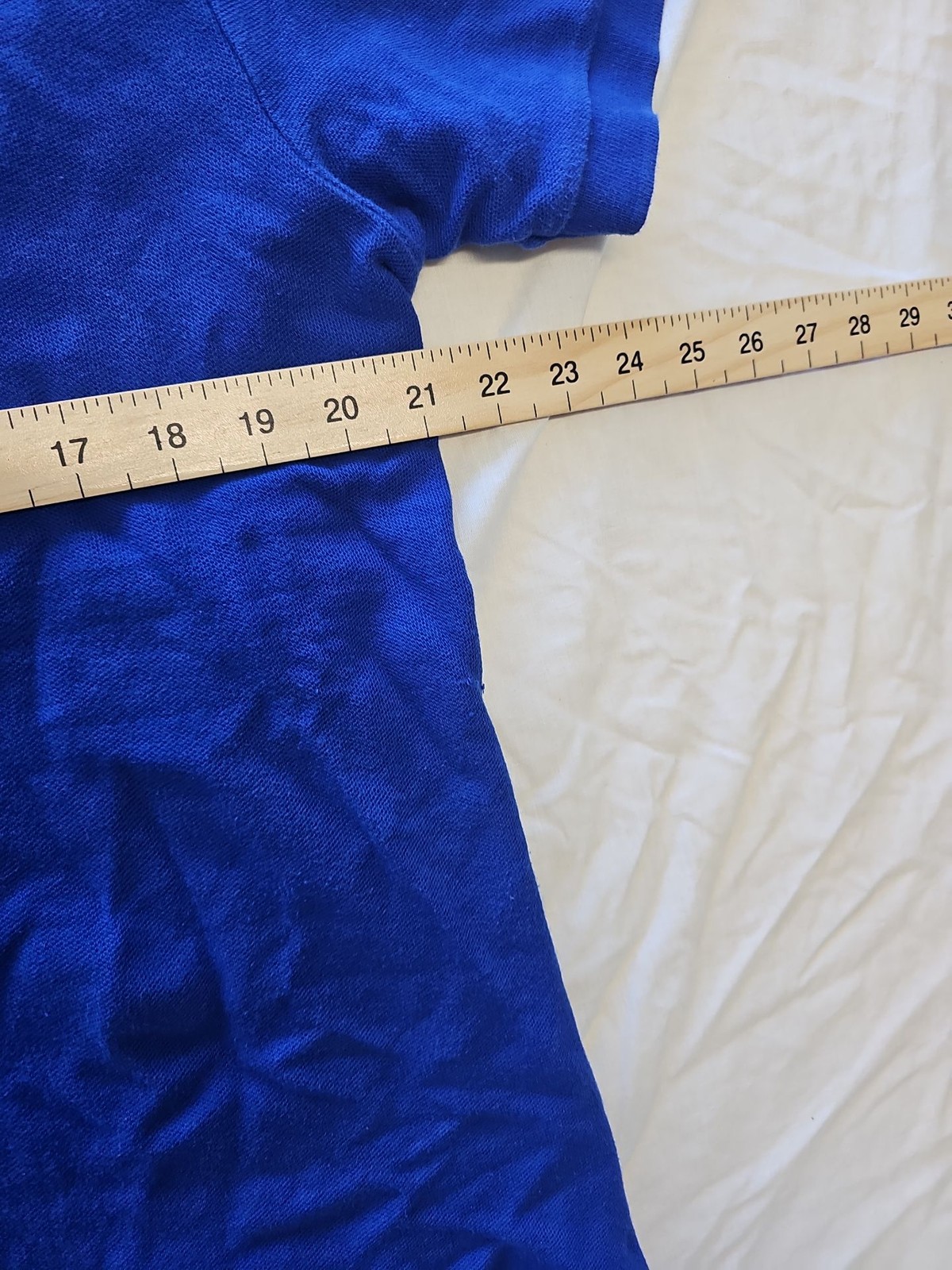 Chaps Royal Blue Men's Short Sleeve Polo Shirt - Large 545 - Image 6