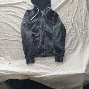 Polo Ralph Lauren Charcoal Grey Full-Zip Hoodie XS A438