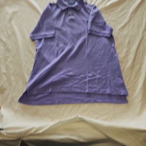 Chaps Men's Lavender Piqué Polo Shirt - Medium F561