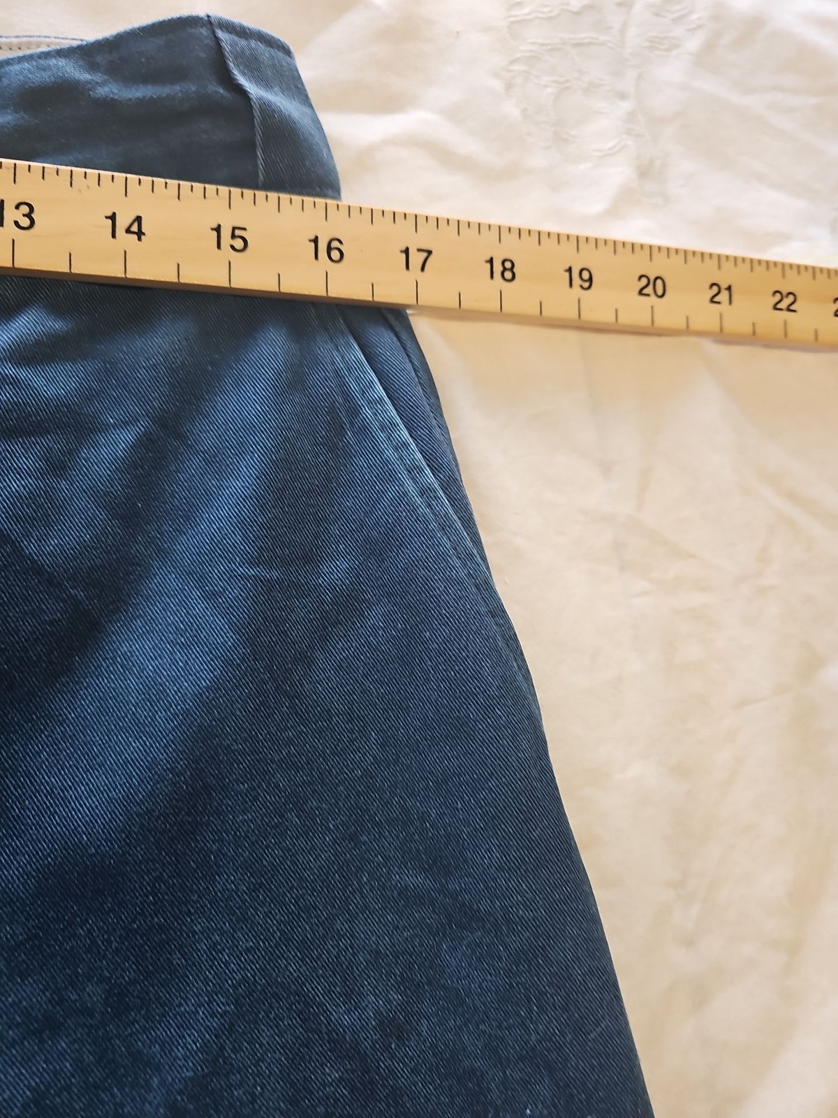 Vintage Dickies 874 Work Pants Navy Blue Straight Leg 32 30 G525 - Image 7