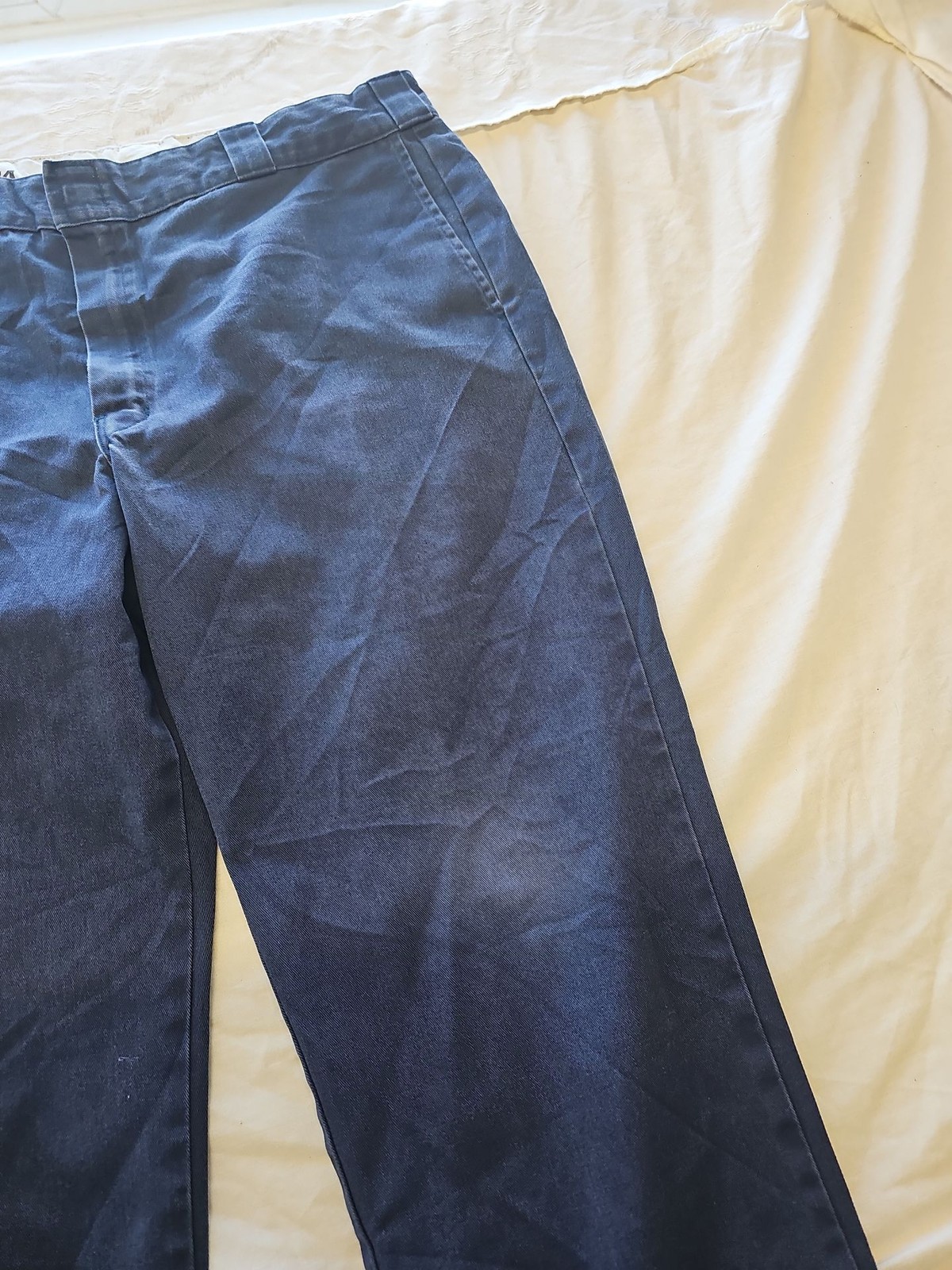 Dickies 874 Original Fit Work Trousers in Navy Blue 36 30 G527 - Image 4