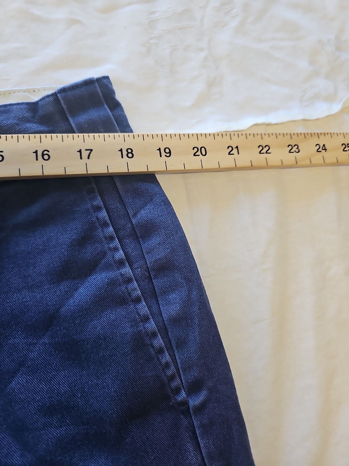 Dickies 874 Original Fit Work Trousers in Navy Blue 36 30 G527 - Image 7