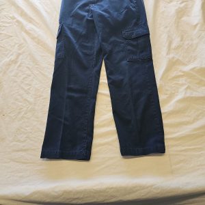 Dickies Slim Straight Navy Blue Cargo Work Trousers  G518 W32 L29