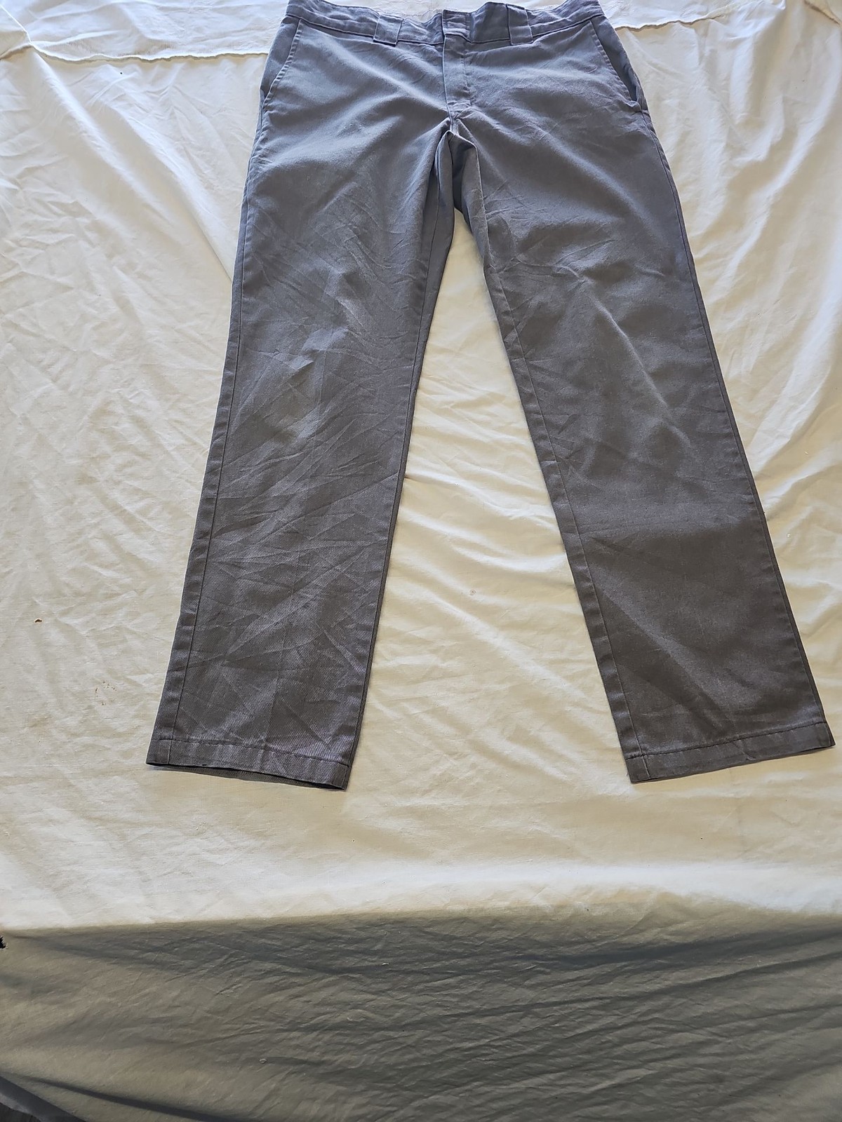 Dickies Flex Slim Taper Work Pants in Dark Grey 33 31 G524