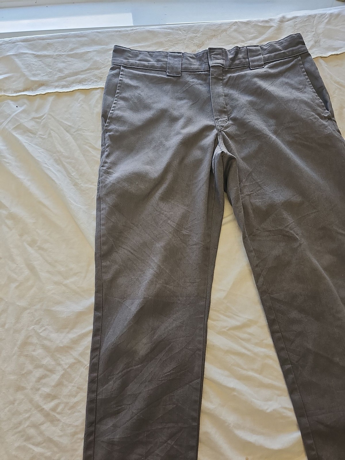 Dickies Flex Slim Taper Work Pants in Dark Grey 33 31 G524 - Image 3