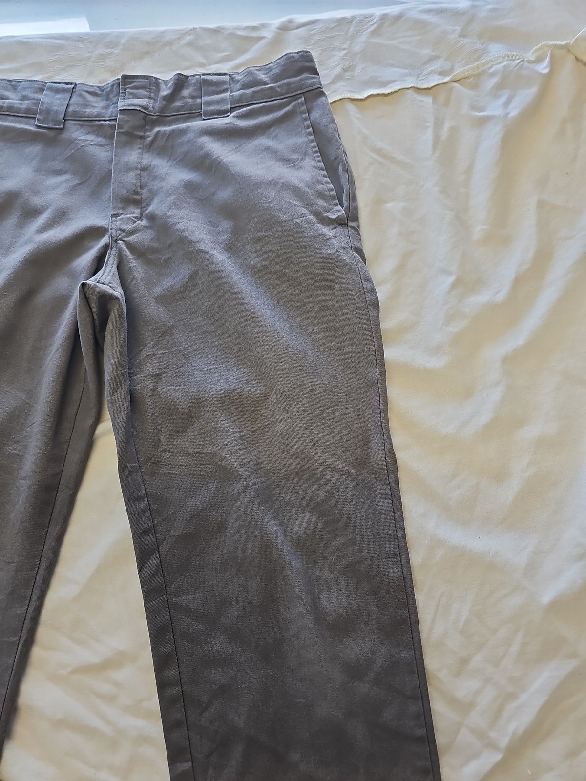 Dickies Flex Slim Taper Work Pants in Dark Grey 33 31 G524 - Image 4