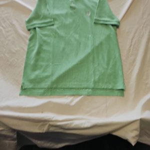 Vintage Chaps Mint Green Pique Polo Shirt Size L G568