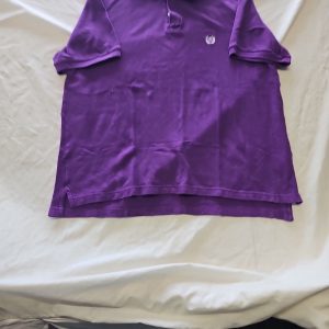 Chaps Purple Cotton Pique Polo Shirt - Men's Large G567