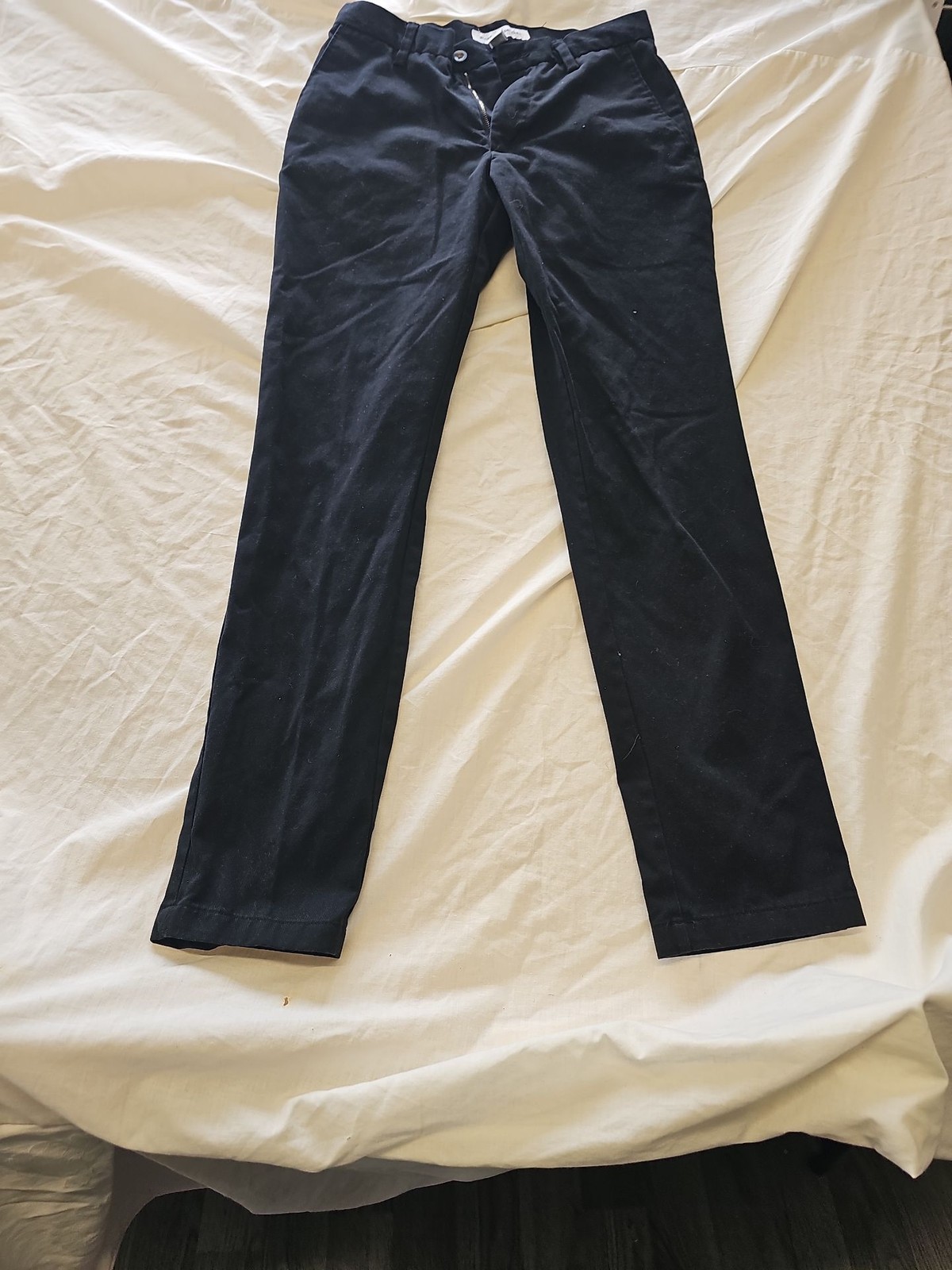 Amazon Essentials Men's Slim-Fit Stretch Chino Pants - Black W28 L32 G565