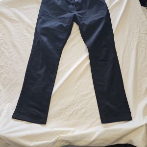 Next Men's Premium Black Slim Fit Chinos W34L31 G564