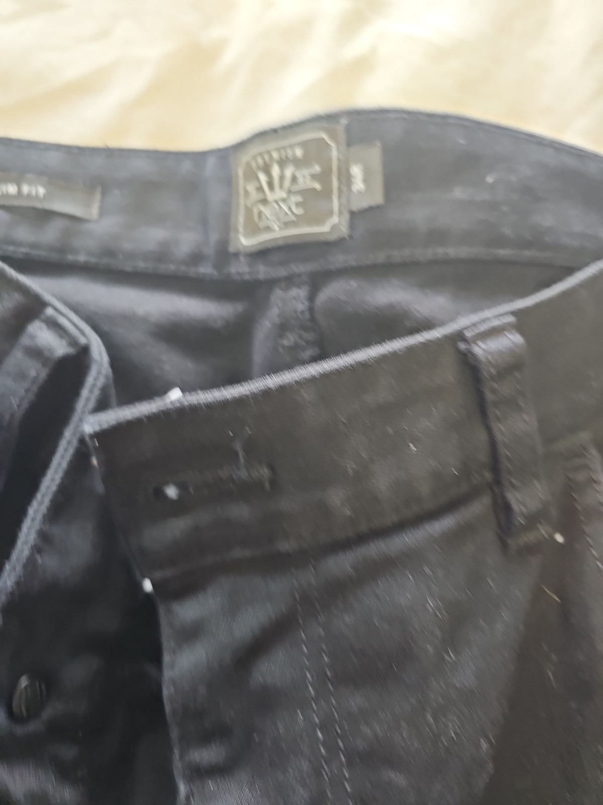 Next Men’s Premium Black Slim Fit Chinos W34L31 G564