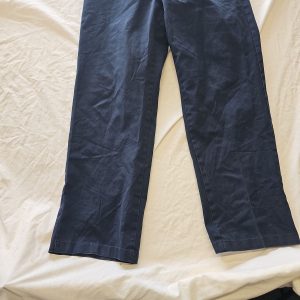 Vintage Dickies Navy Blue 874 Original Fit Work Trousers W36 L31 G563