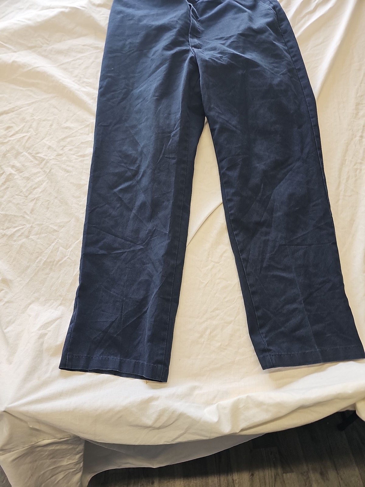 Vintage Dickies Navy Blue 874 Original Fit Work Trousers W36 L31 G563