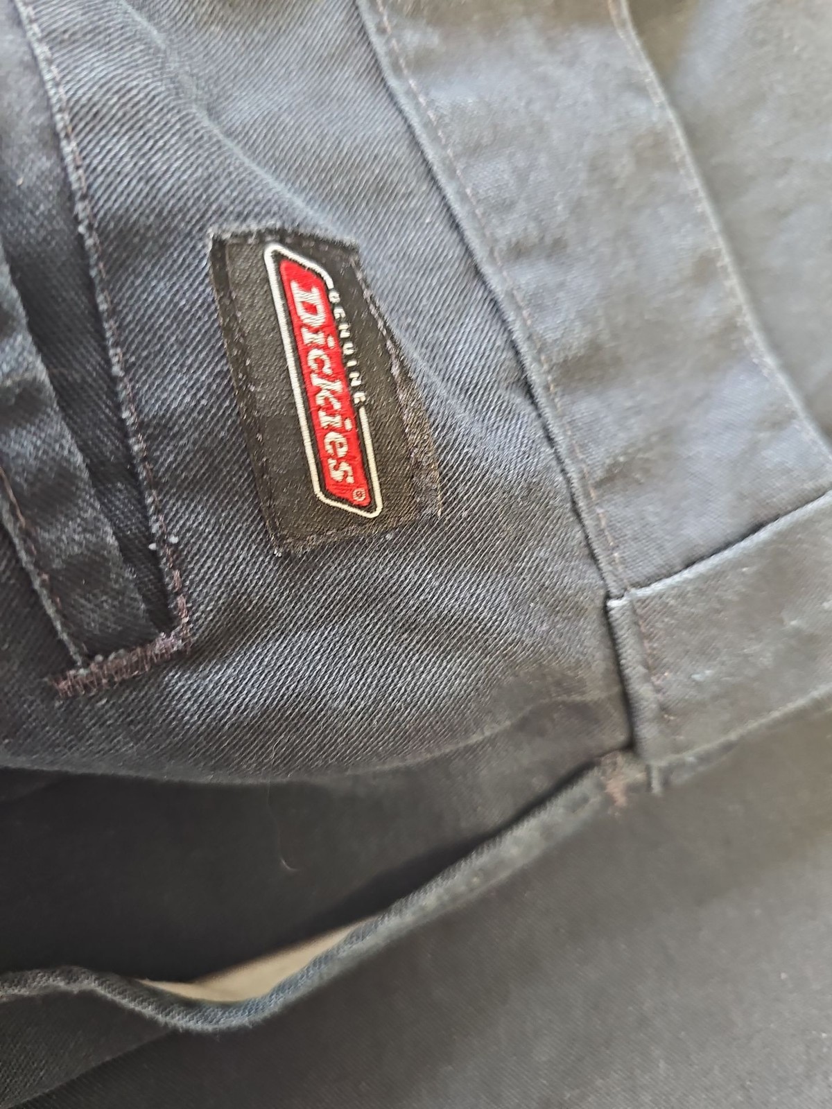 Vintage Dickies Navy Blue 874 Original Fit Work Trousers W36 L31 G563
