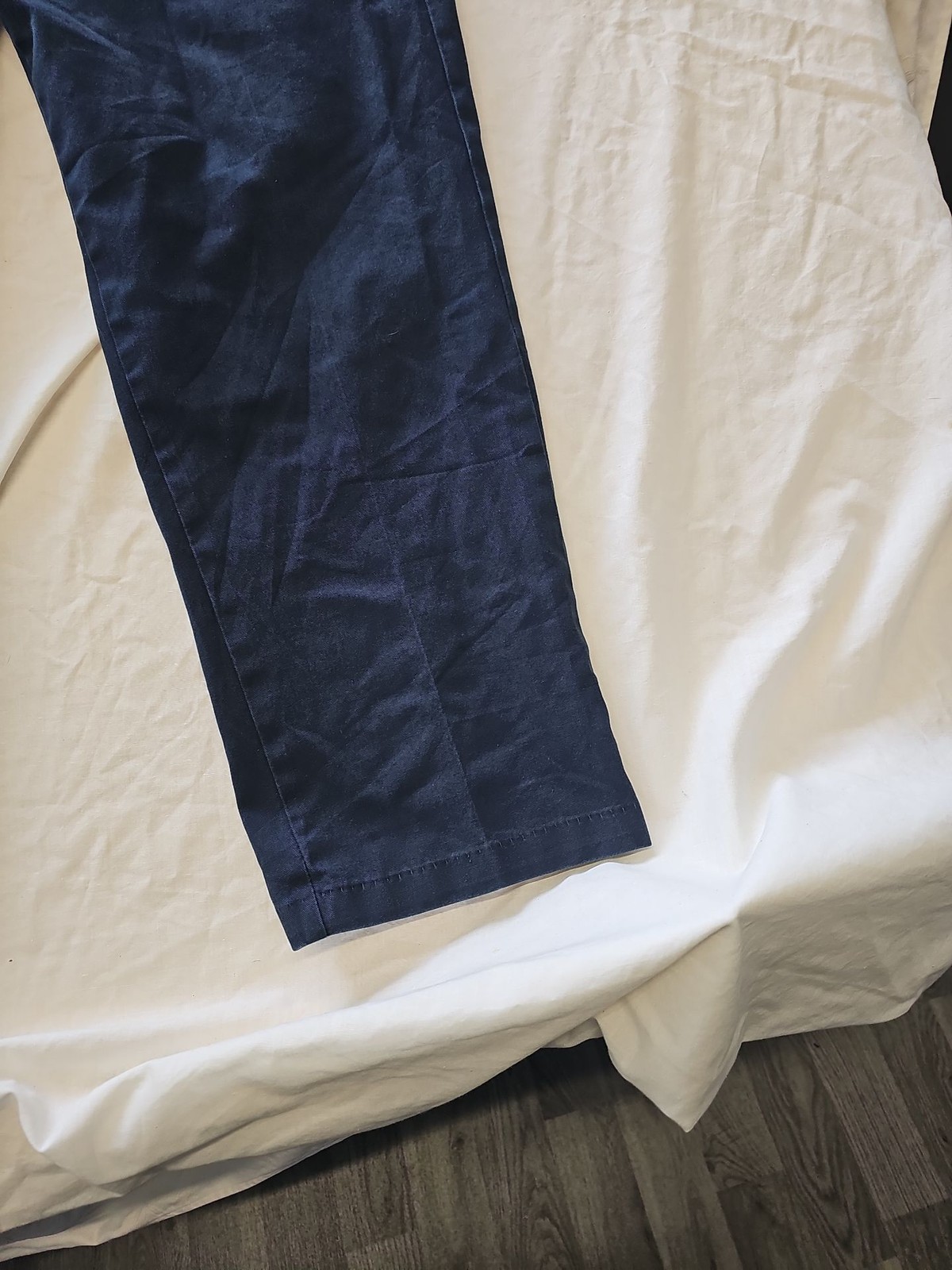 Vintage Dickies Navy Blue 874 Original Fit Work Trousers W36 L31 G563 - Image 4