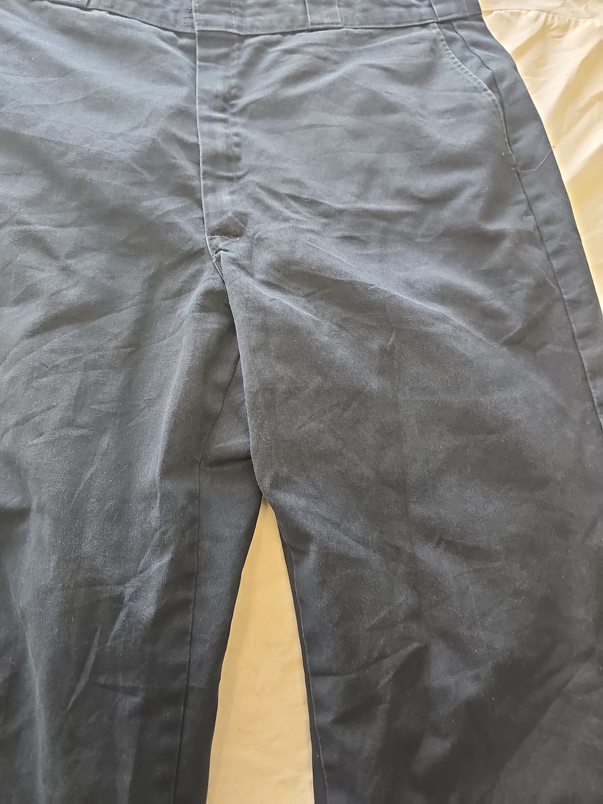 Vintage Dickies Navy Blue 874 Original Fit Work Trousers W36 L31 G563 - Image 5
