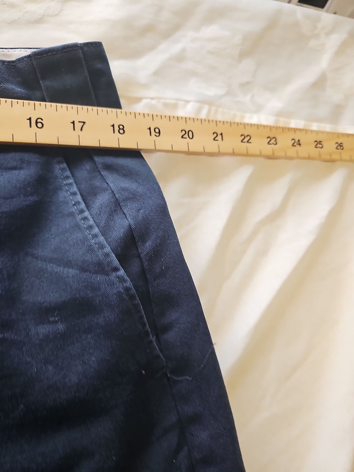 Vintage Dickies Navy Blue 874 Original Fit Work Trousers W36 L31 G563 - Image 6