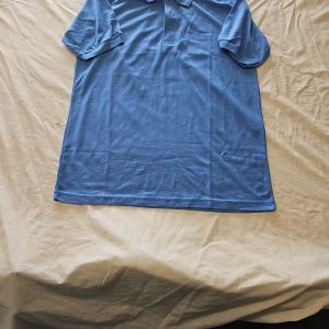 Vintage Timberjack Light Blue Pique Polo Shirt - Size XL G569