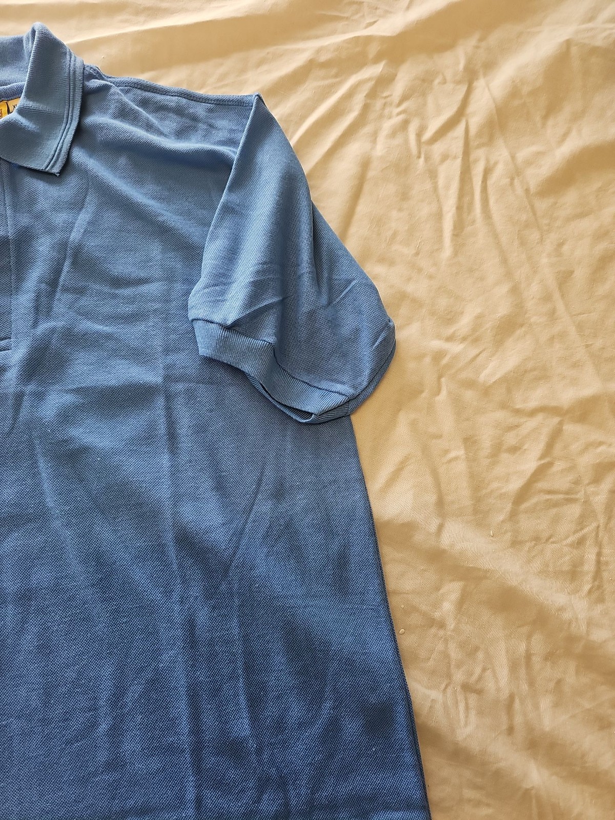Vintage Timberjack Light Blue Pique Polo Shirt - Size XL G569 - Image 4