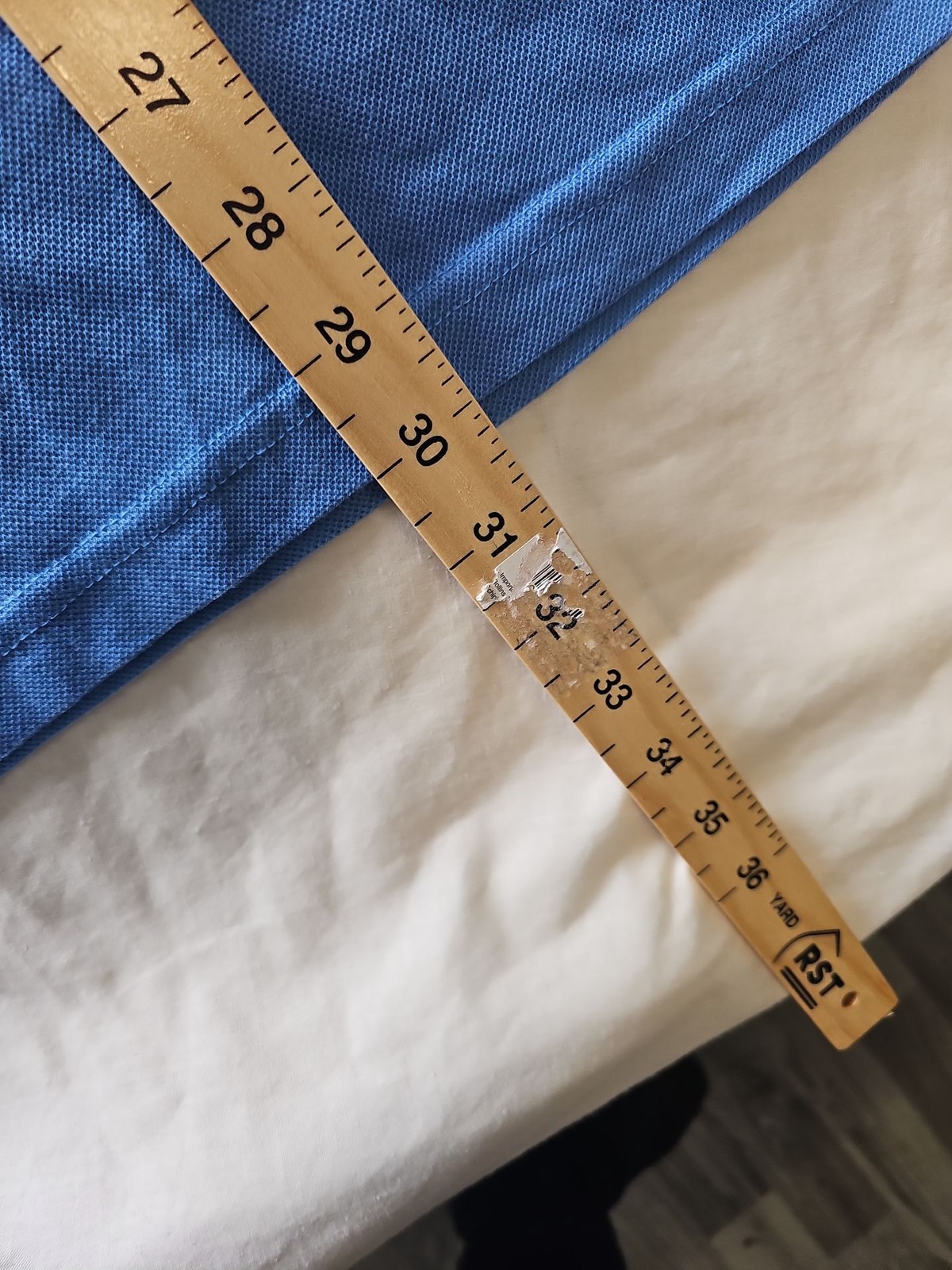 Vintage Timberjack Light Blue Pique Polo Shirt - Size XL G569 - Image 8