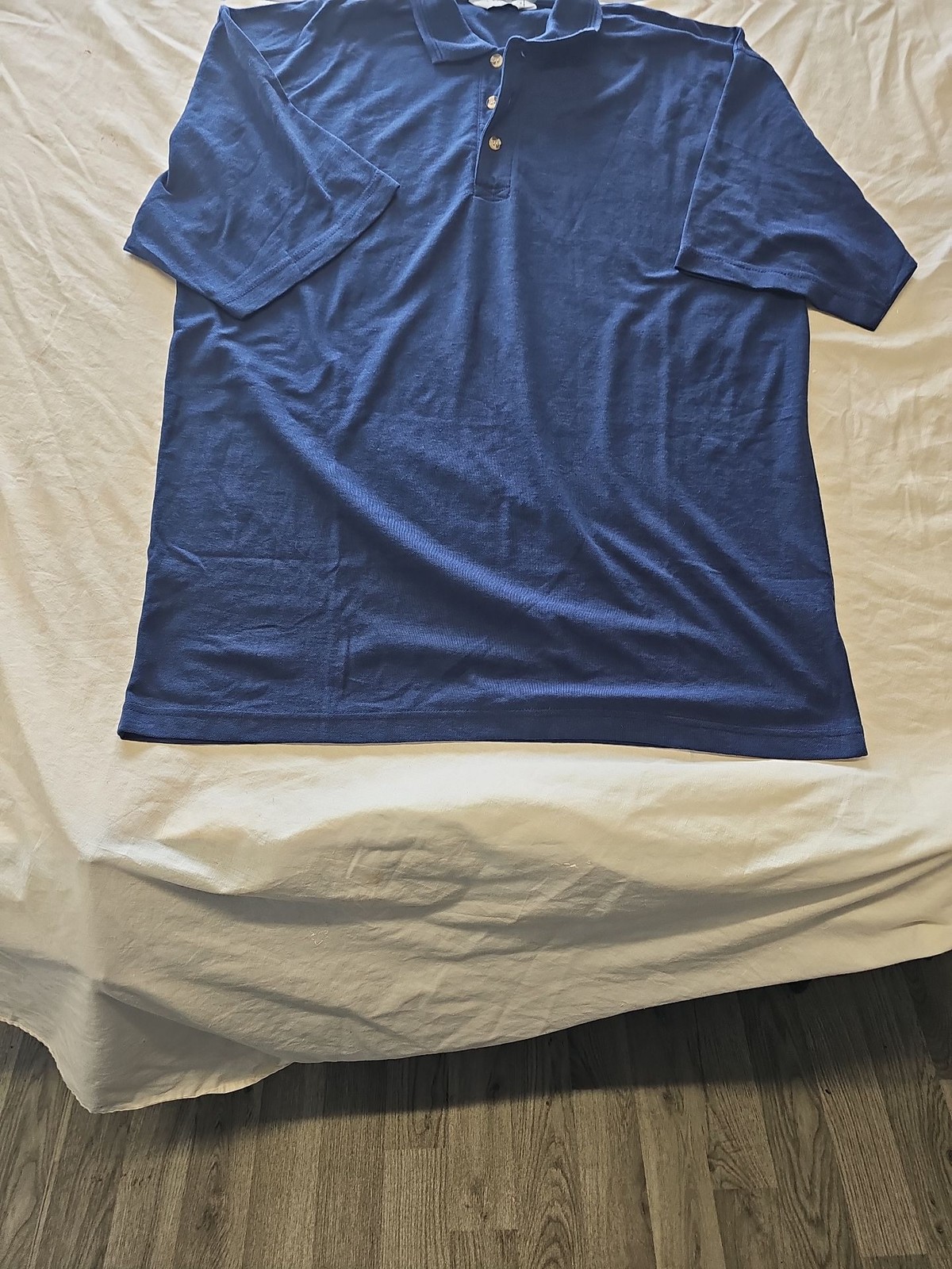 Varsani Navy Blue Men's Polo Shirt - Size XL G572 - Image 5