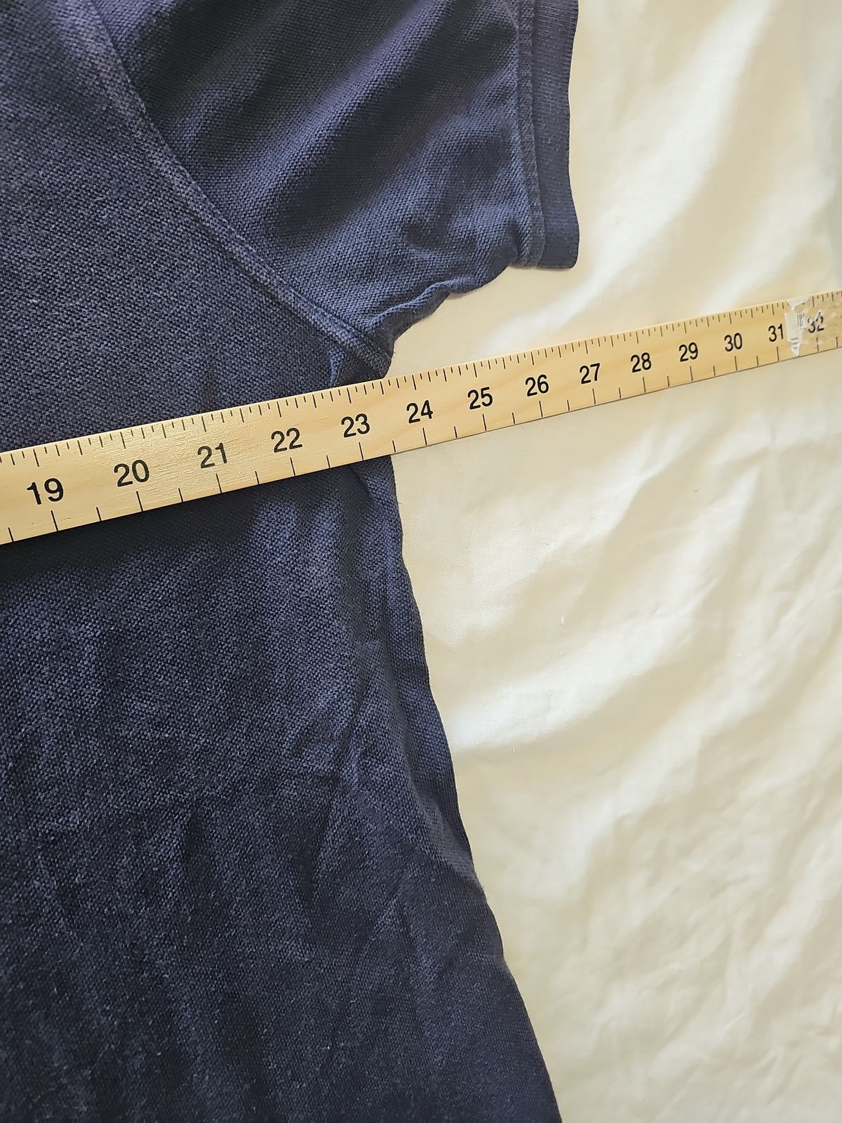 Easy Essential Navy Blue Pique Polo Shirt XL G574 - Image 6
