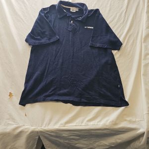 Vintage Umbro Navy Blue Pique Polo Shirt XL H599