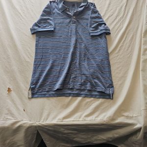 Timberland Striped Blue Polo Shirt S  H600