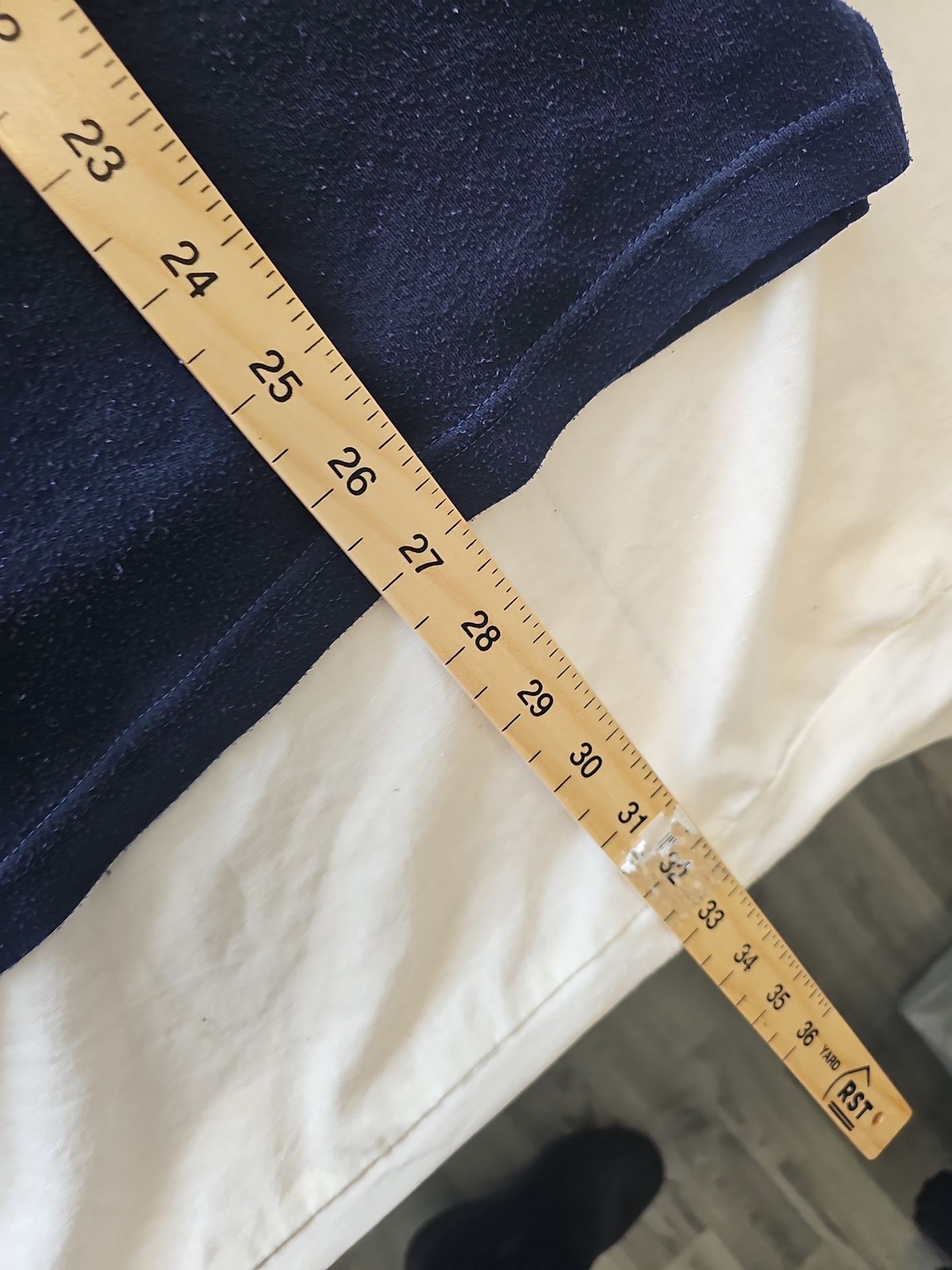 Vintage Donnay Golf Navy Polo Shirt with Patterned Collar xl H601 - Image 8