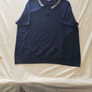 Ted Baker London Men's Navy Knit Polo Shirt - Size 5 (XL) I604