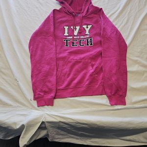 Champion Ivy Tech Community College Pink Hoodie XL H589