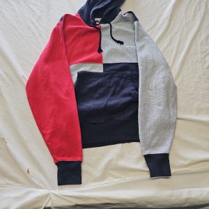 Champion Reverse Weave Colorblock Hoodie Small H592