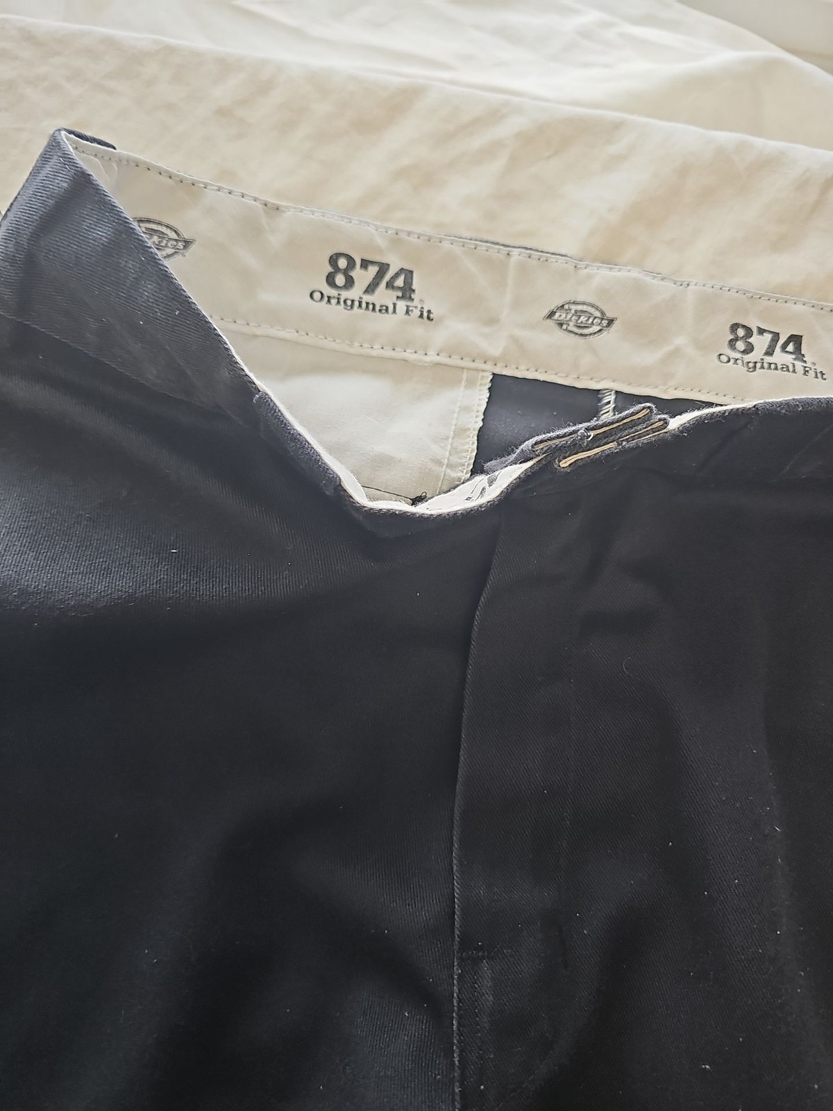 Dickies 874 Original Fit Work Pants – Navy Blue W32 L33 G584