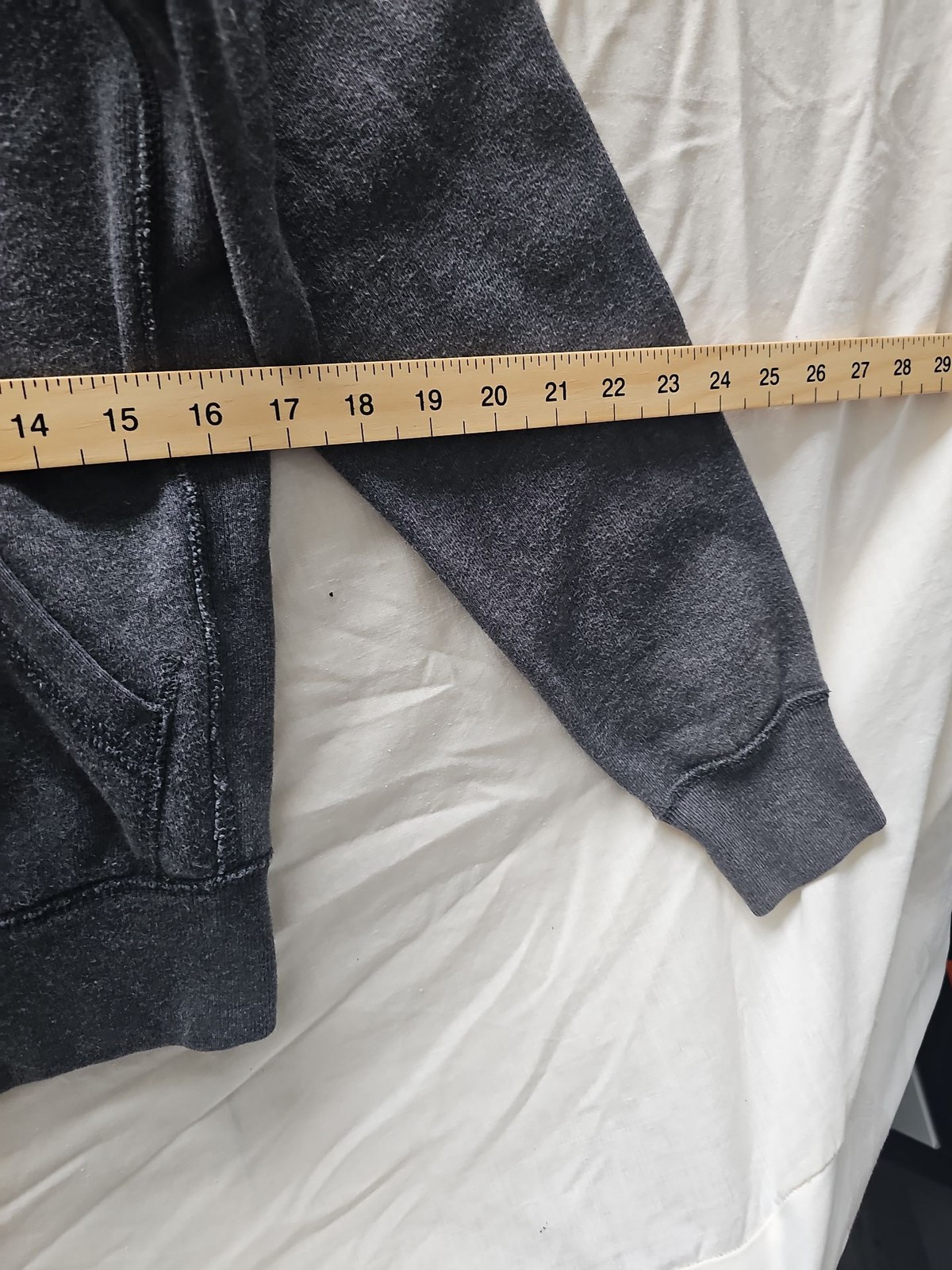 Polo Ralph Lauren Charcoal Grey Full-Zip Hoodie XS A438 - Image 5
