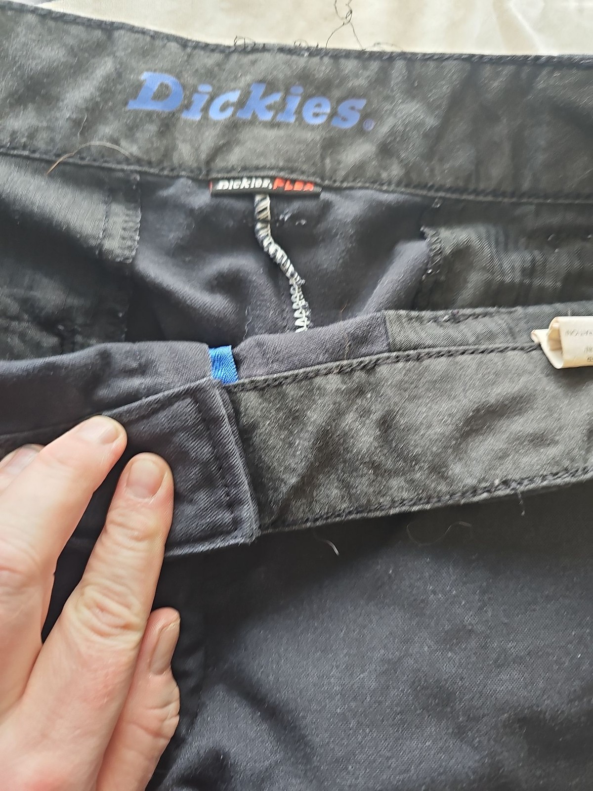 Dickies Flex Black Work Trousers W34 32