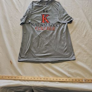 Under Armour Kalamazoo College Heather Gray Tech Tee E632