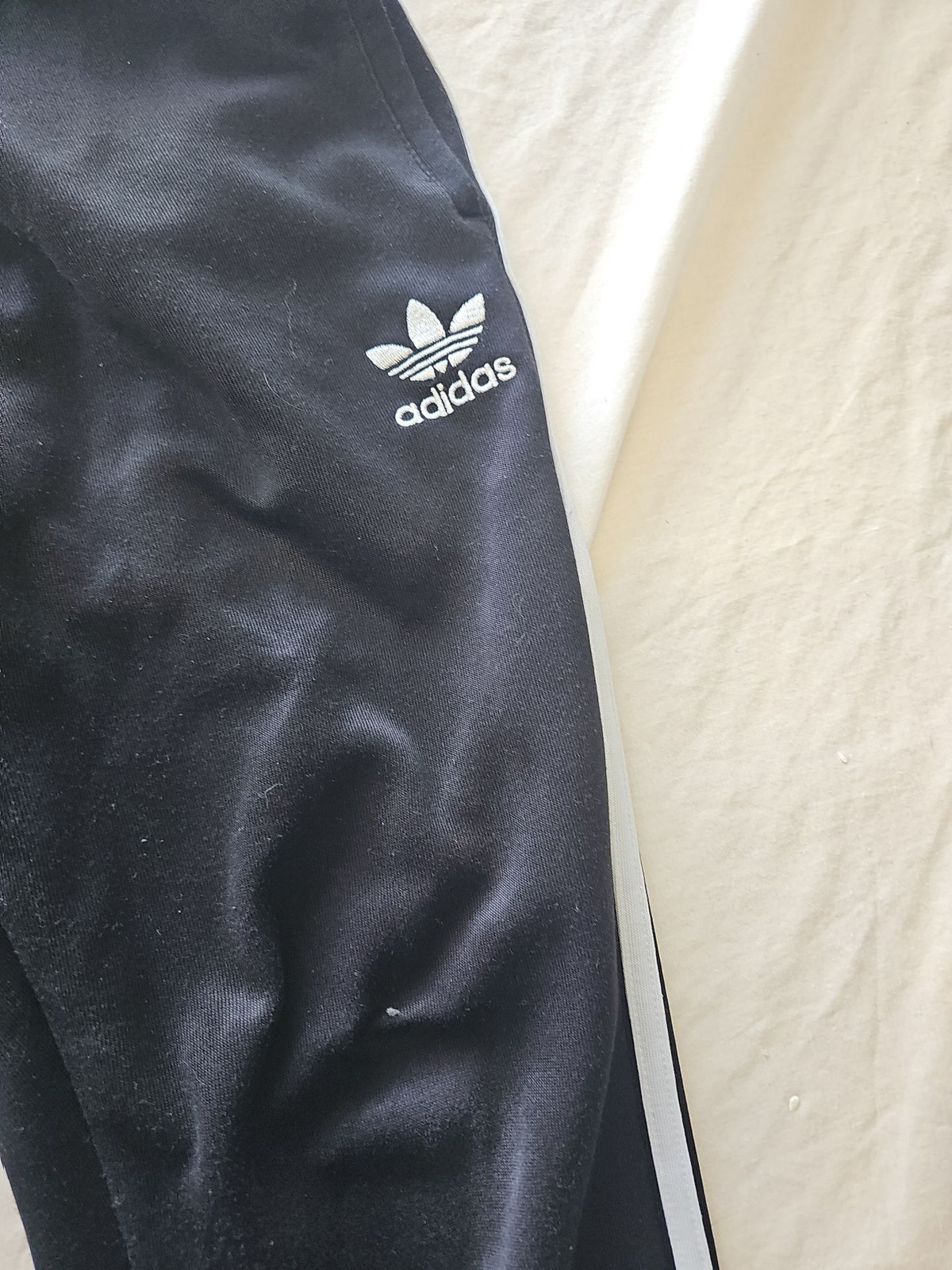 Adidas Originals Trefoil Superstar Track Pants Black/White S 403 - Image 7