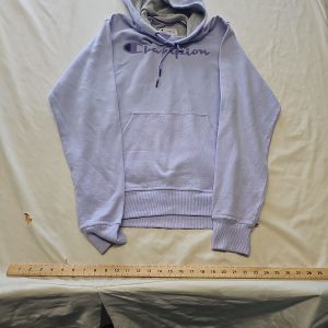 Champion Lilac Purple Logo Hoodie - Men's Size S  E637